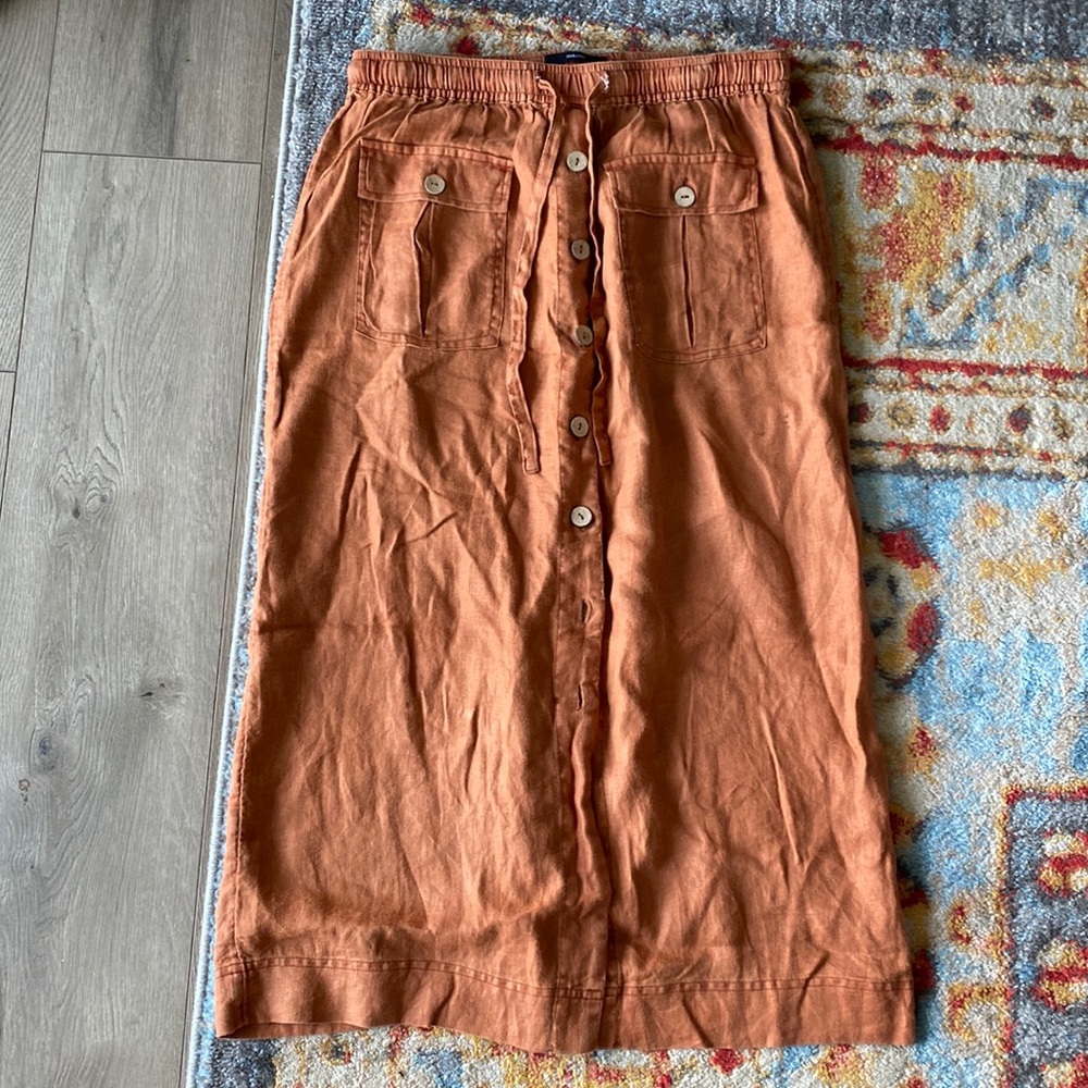 Linen skirt